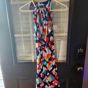 Multicolored maxi dress